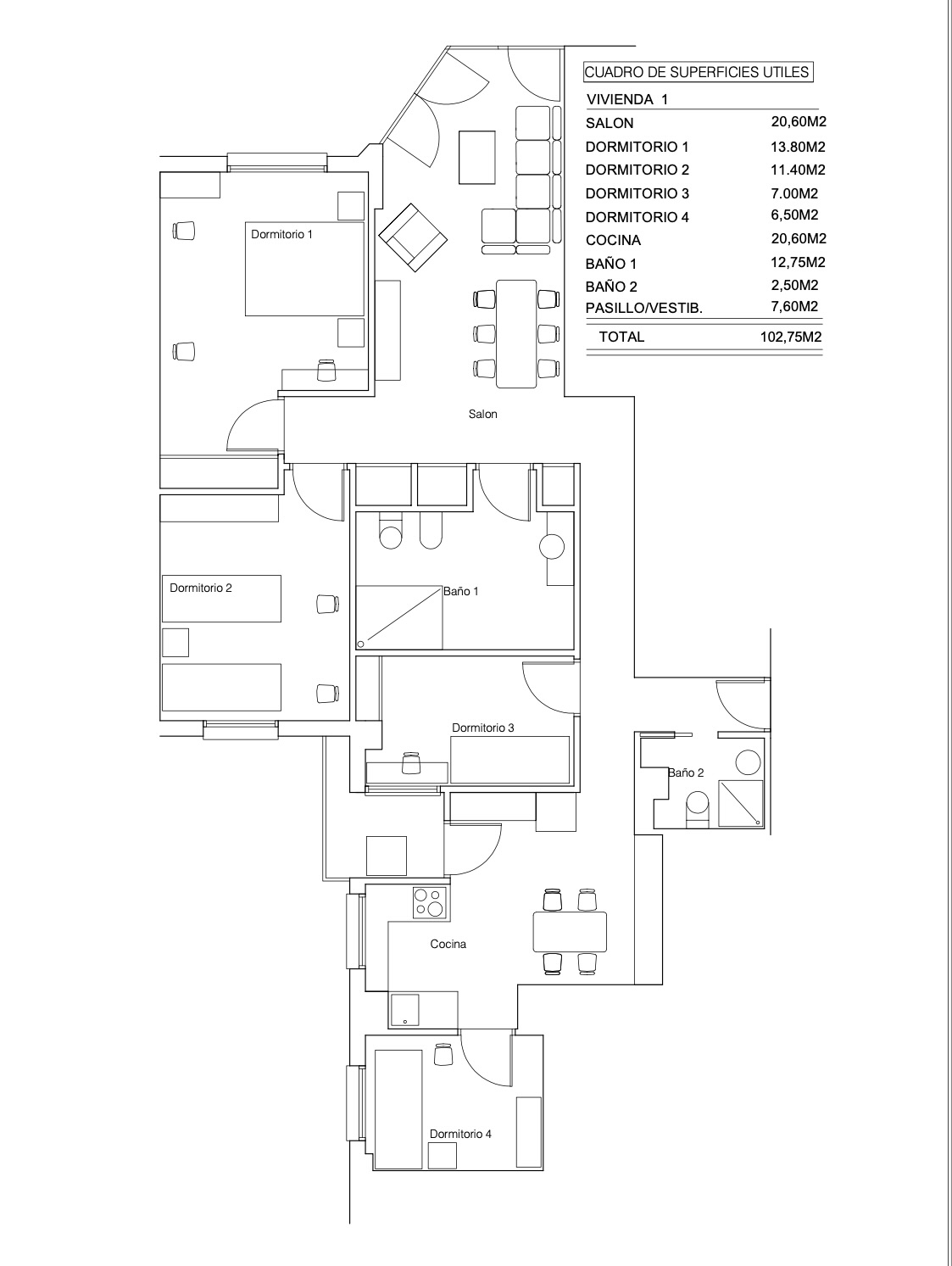 Wohnung zur miete in Málaga-Centro